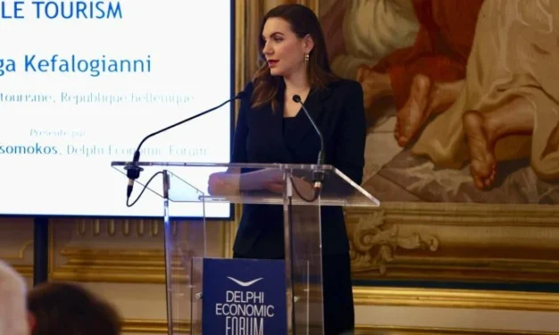 Όλ. Κεφαλογιάννη στο Delphi Economic Forum Paris: “Το μοντέλο μαζικής τουριστικής ανάπτυξης έφτασε στα όριά του”