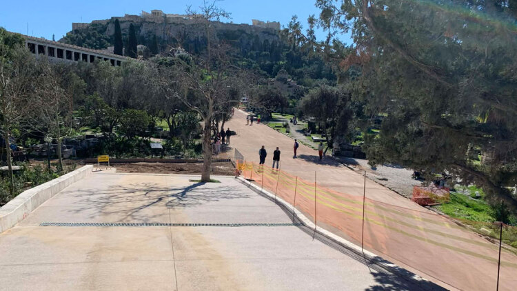 Σε τελική ευθεία οι εργασίες αναβάθμισης στον αρχαιολογικό χώρο του Κεραμεικού και της Αρχαίας Αγοράς των Αθηνών