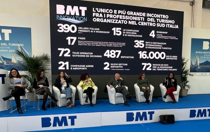 Ο ΕΟΤ στη Διεθνή Έκθεση BMT της Νάπολης: Δυναμική προβολή της Ελλάδας στη Νότια Ιταλία