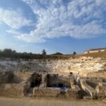 Αποκαθίσταται το σκηνικό οικοδόμημα του αρχαίου θεάτρου της Λάρισας