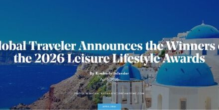 ΗΠΑ: Κορυφαίες διακρίσεις για Ελλάδα και Σαντορίνη στα τουριστικά Leisure Lifestyle Awards 2026