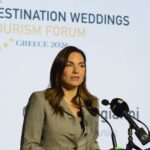Η Υπουργός Τουρισμού Όλγα Κεφαλογιάννη στην εκδήλωση Destination Weddings Tourism Forum Greece 2026