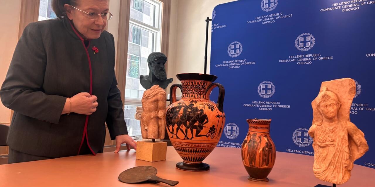 Πέντε αρχαιότητες επιστρέφουν από το Σικάγο στην Ελλάδα