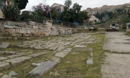 Σε εξέλιξη η αποκατάσταση του νοτιοανατολικού ναού στην Αρχαία Αγορά των Αθηνών