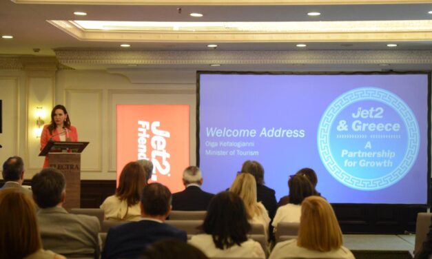 Η Υπ. Τουρισμού Όλγα Κεφαλογιάννη στο Jet2 Strategic Partner Forum