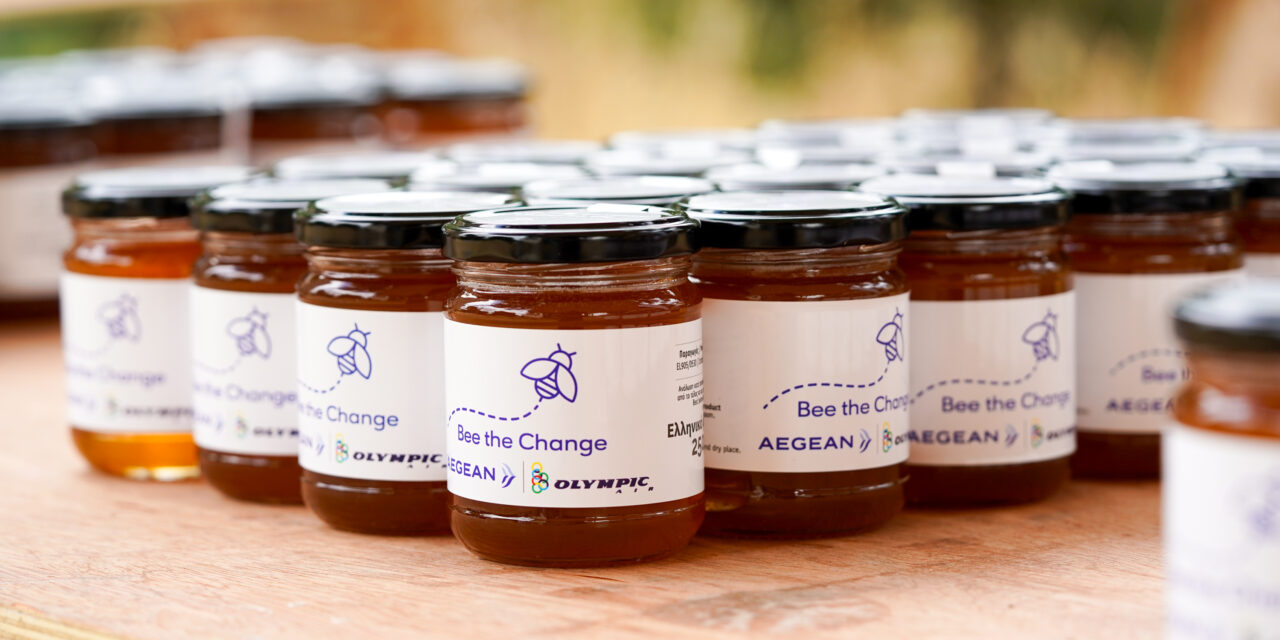 “Bee the Change”: Η team AEGEAN γιόρτασε την Παγκόσμια Ημέρα Περιβάλλοντος, αναλαμβάνοντας δράση για την προστασία των μελισσών