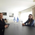 Η περαιτέρω ενίσχυση της συνεργασίας στον τουρισμό στο επίκεντρο συνάντησης της Ολ. Κεφαλογιάννη με τη νέα πρέσβειρα του Ισραήλ