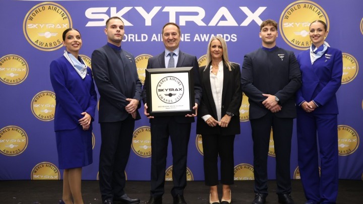 Η AEGEAN αναδείχτηκε για 15η χρονιά «Καλύτερη Περιφερειακή Αεροπορική Εταιρεία στην Ευρώπη»
