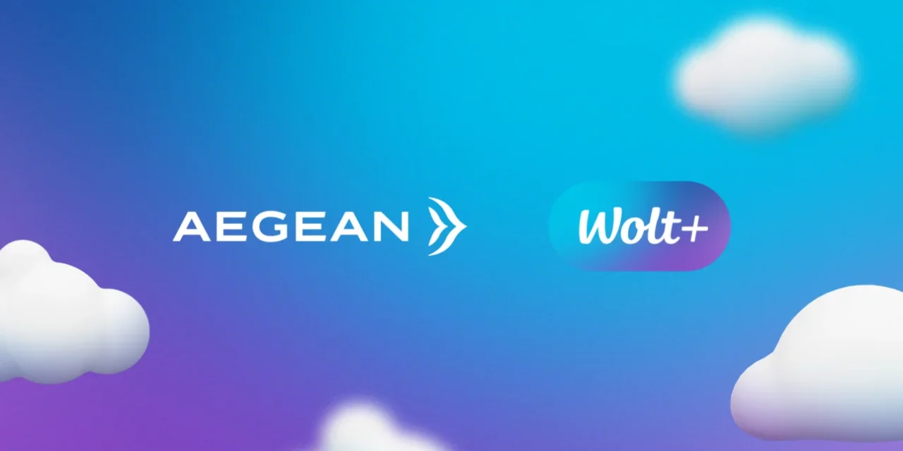 Wolt και AEGEAN ενώνουν τις δυνάμεις τους και προσφέρουν αποκλειστικά προνόμια στα μέλη του Miles+Bonus