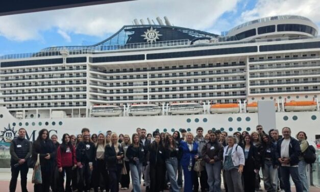 MSC Cruises: Ημέρα Καριέρας εν πλω για φοιτητές του Πανεπιστημίου Πατρών
